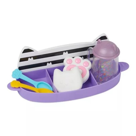 Gabby's Dollhouse Sprinkle Party Sweet Treat Tea Set Pretend Play Kitchen Toy - Picture 13 of 13